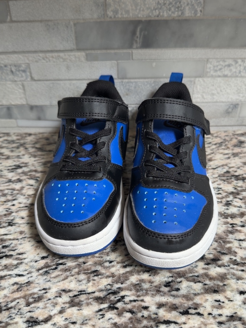 Nike Dunk Low Blue and Black Kids Sneakers Size US 12C